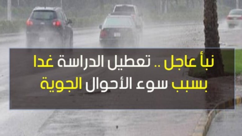 “التفاصيل كاملة” حقيقة تعطيل الدراسة  في الأسكندرية بسبب سقوط أمطار نوة الميلاد