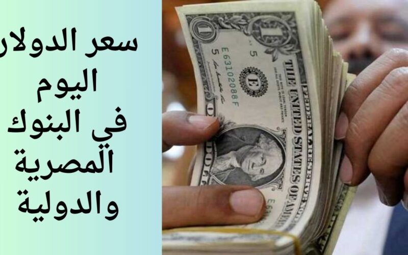 قبل قرار البنك المركزي.. سعر الدولار اليوم مقابل الجنيه المصري فى السوق السوداء والبنوك المصرية